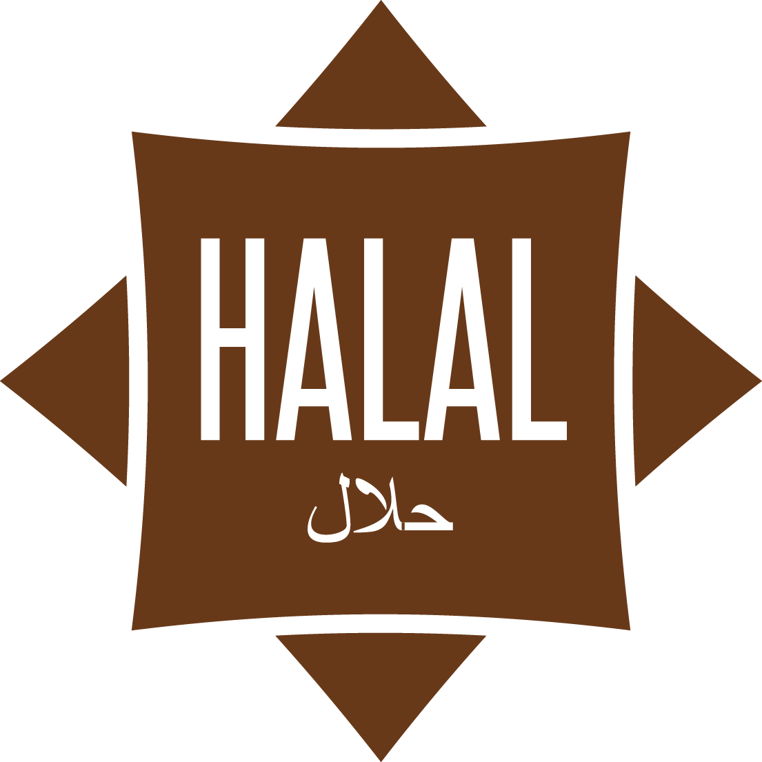 Halal menu item